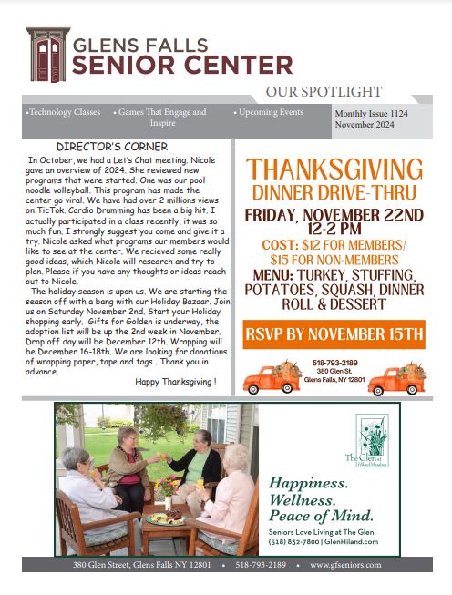 November 2024 Newsletter